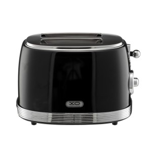 TOSTADORA VINTAGE 850W NEGRO PLATA...
