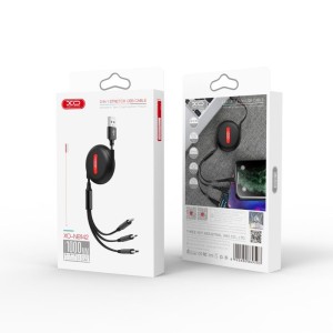 CABLE 3 EN 1 NB142 USB - (LIGHTNING +...