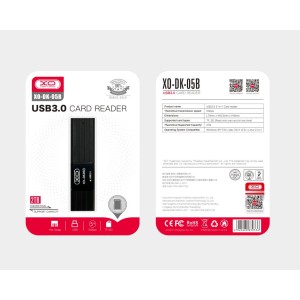 LECTOR DE TARJETAS 2 EN 1 USB 3.0 XO