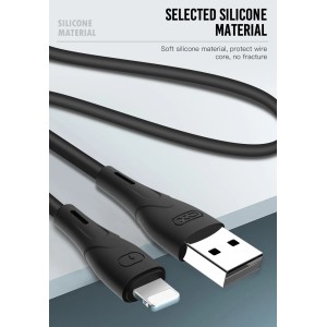 CABLE NB146 CARGA RAPIDA SILICONA USB...