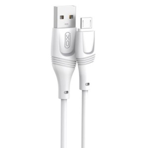 CABLE MICRO USB NB238 3 METROS BLANCO XO