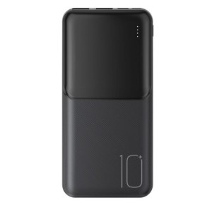 POWERBANK 10000MAH 2 SALIDAS NEGRO...