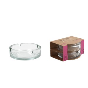 SET 2 CENICEROS RED 11CM KEYF