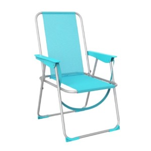 SILLA PLEGABLE ALUMINIO AGUAMARINA...