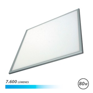 PANEL LED 60X60 80W 7600LM LUZ FRIA...
