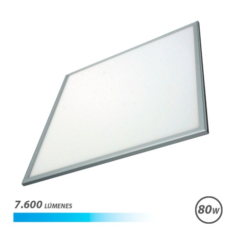 PANEL LED 60X60 80W 7600LM LUZ FRIA...