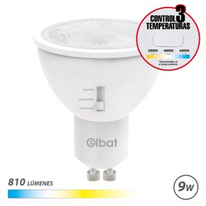 BOMBILLA LED GU10 | 9W | 810LM | LUZ...