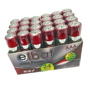 PACK 24 PCS PILAS ALCALINAS LR03/AAA...