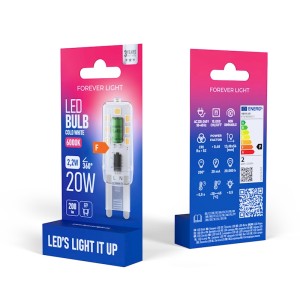 BOMBILLA LED G9 2.2W 200 LUMEN LUZ...
