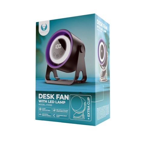 VENTILADOR DE ESCRITORIO CON LAMPARA...
