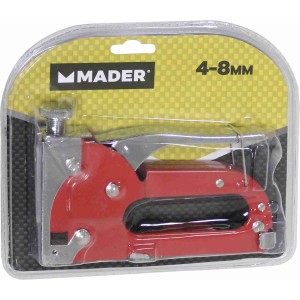 GRAPADORA 4-8MM, 200 GRAPAS MADER