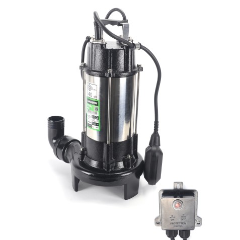 BOMBA DRENAJE AGUAS SUCIAS 1.100W CON...
