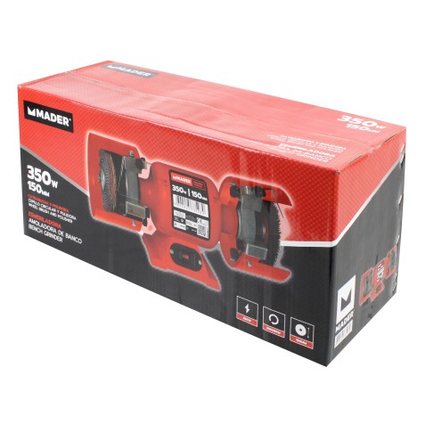 ESMERILADORA DE BANCO 150MM. 350W MADER