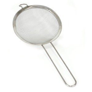 COLADOR ACERO INOX 10CM CON GANCHO...